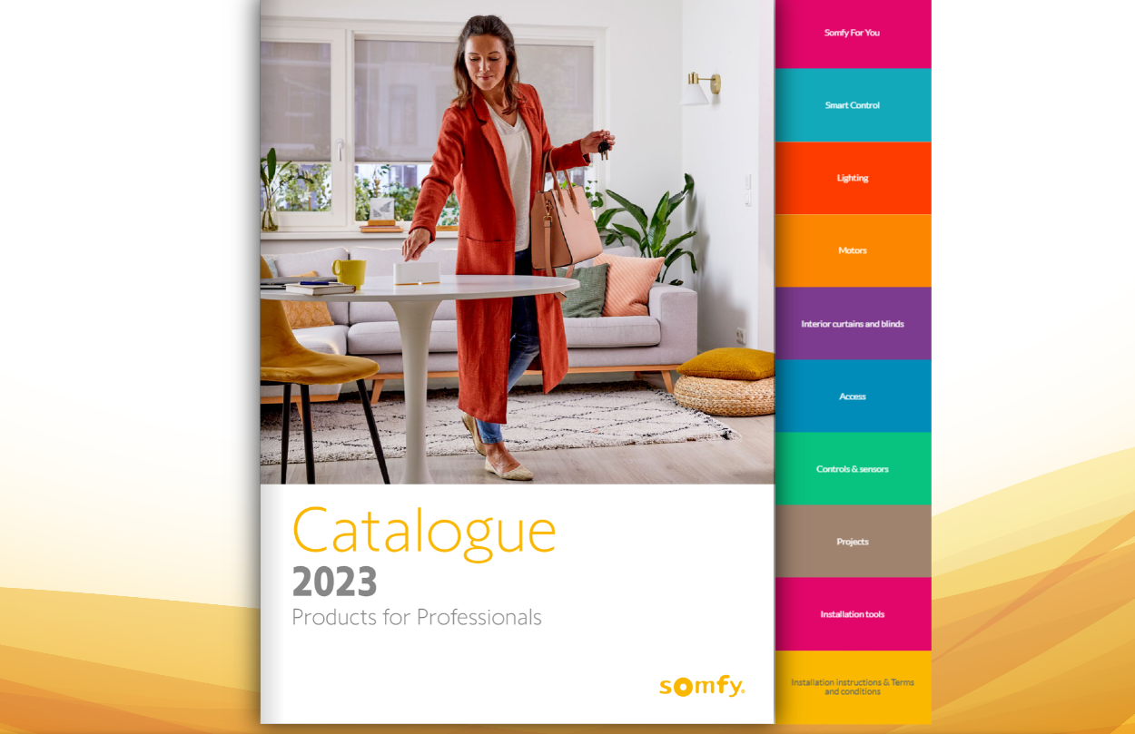 Somfy catalogue 2023 - Products for Professionals
